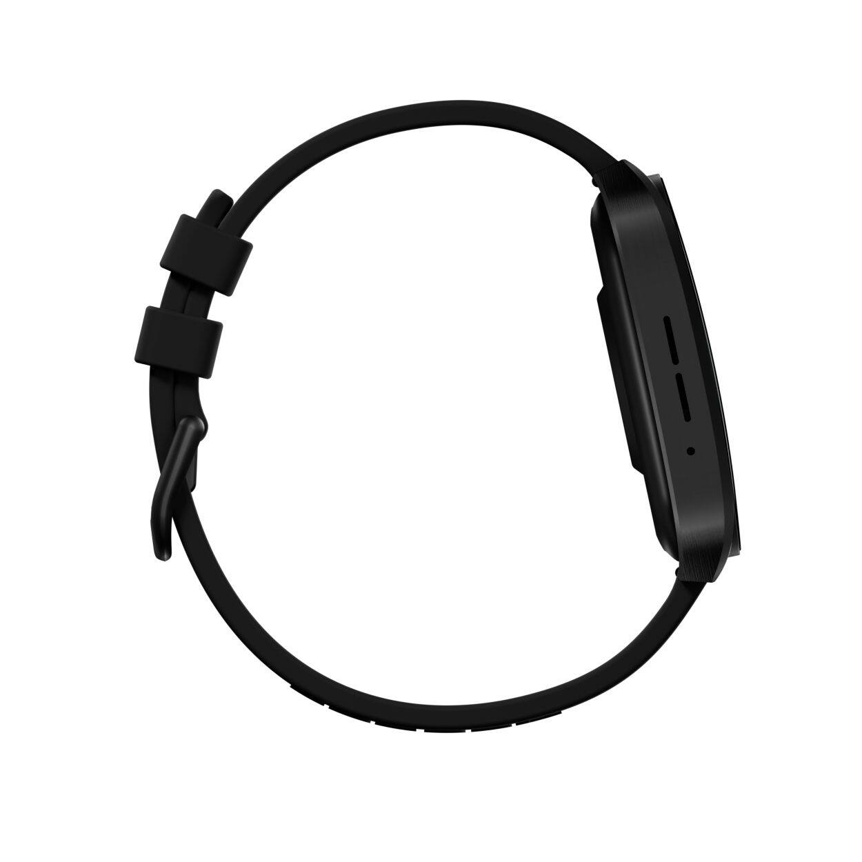 Back. Reebok - ICON Smartwatch with 2.04" AMOLED Display, 10-Day Battery Life, 80+ Sport Mode - Phantom Black.