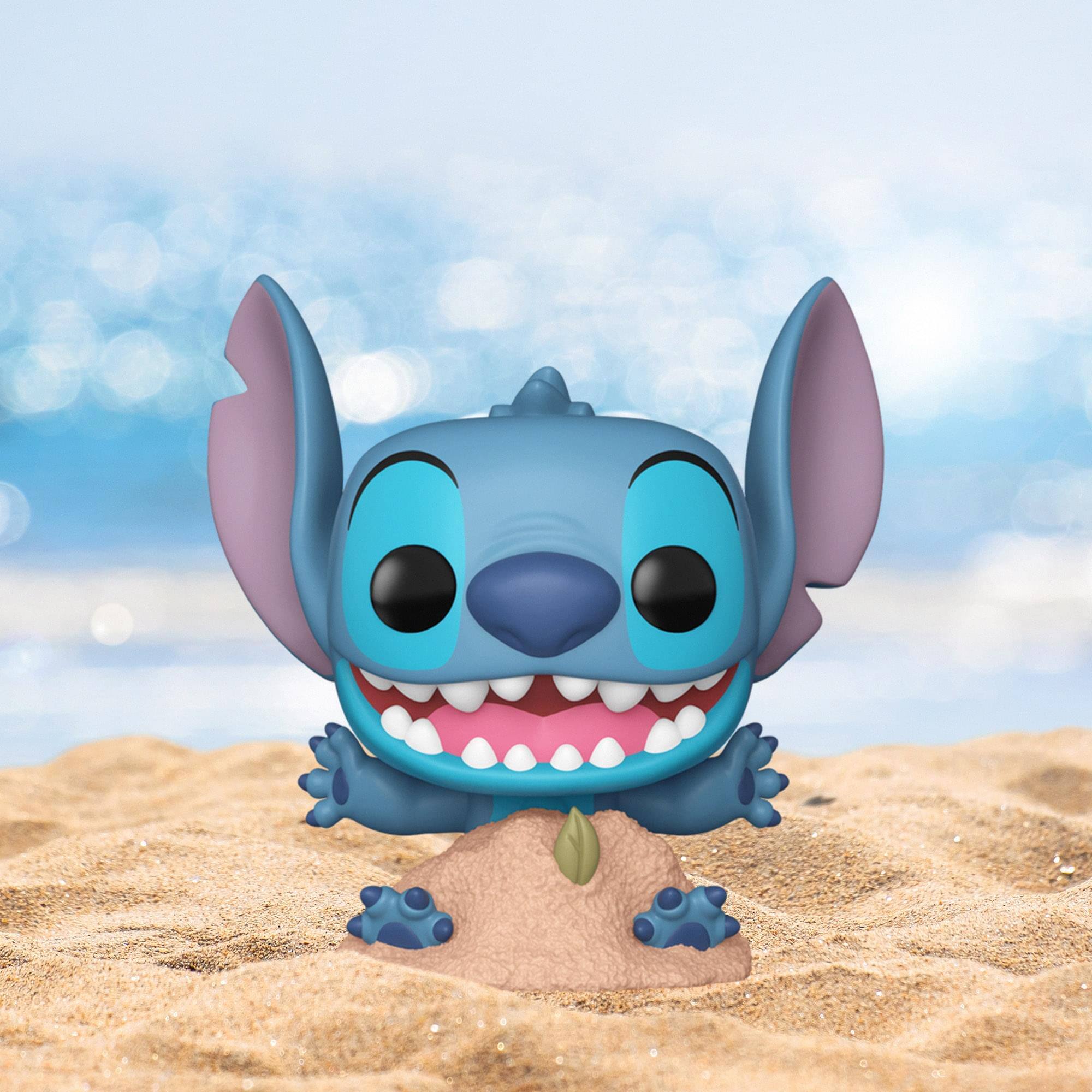 Alt View 2. Funko - FUNKO POP! Disney: Lilo & Stitch - Stitch in Sand   - COLLECTIBLES - Multicolor.