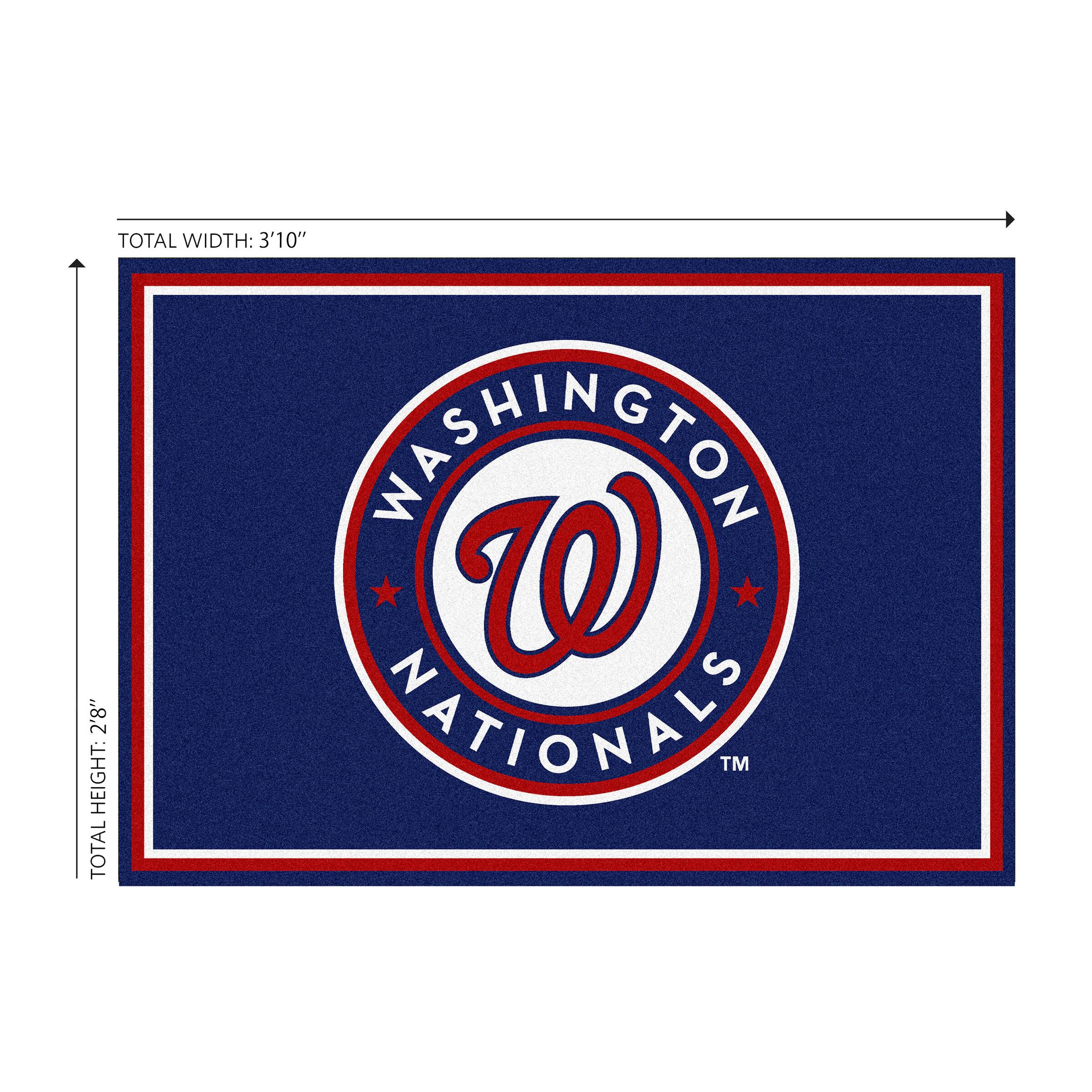 TOTAL WIDTH: 3'10"  
TOTAL HEIGHT: 2'8"  

WASHINGTON NATIONALS™