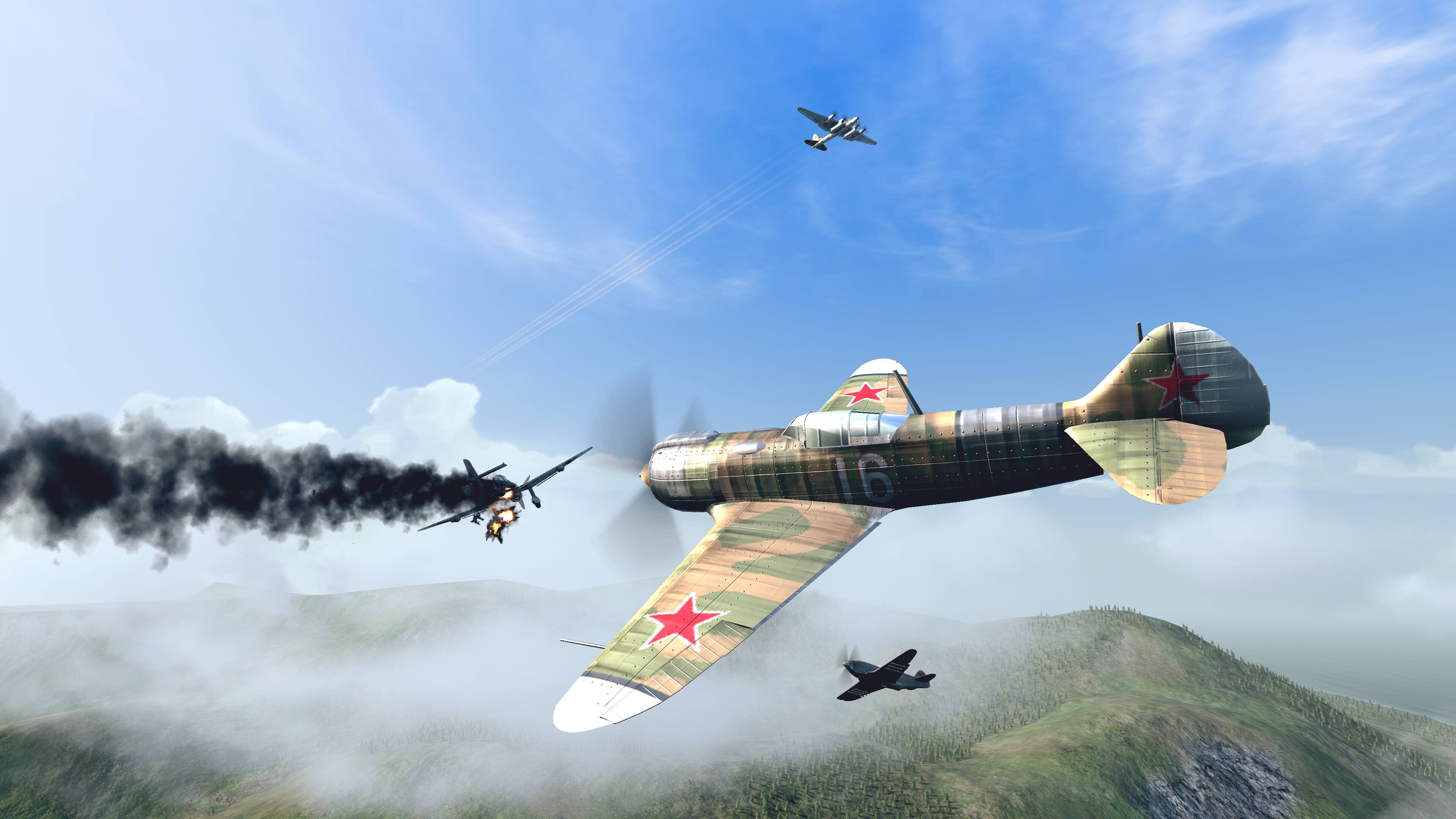Left. GS2 Games - Warplanes WWI Sky Aces + WW2 Dogfight.