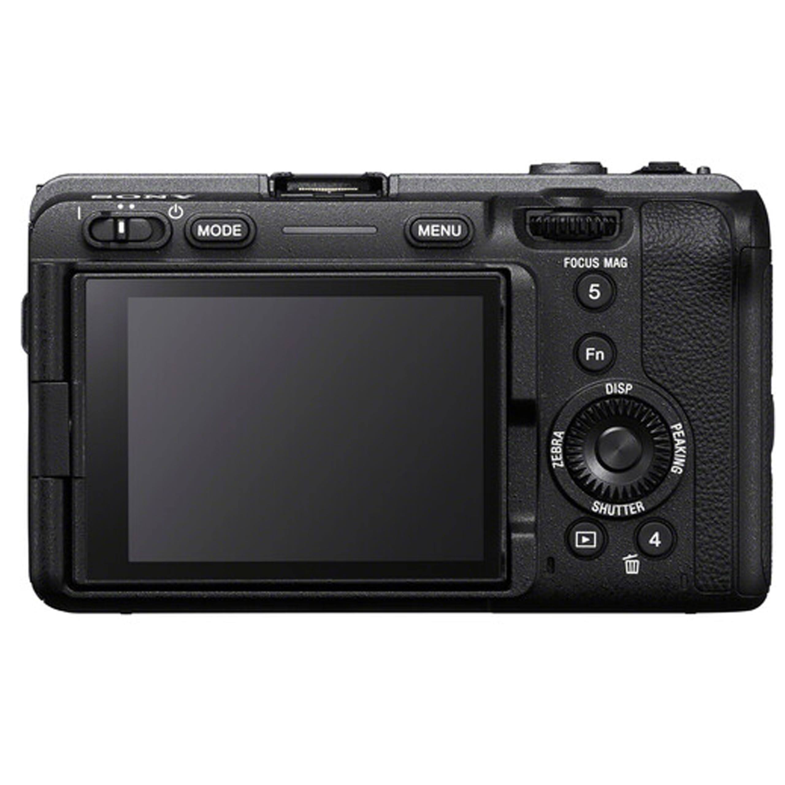MODE MENU FOCUS MAG 5 Fn DISP ZEBRA PEAKING SHUTTER 4