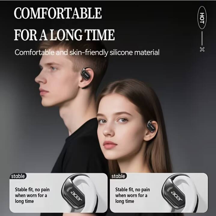 COMFORTABLE FOR A LONG TIME  
Comfortable and skin-friendly silicone material  

HOT  

stable  
Stable fit, no pain when worn for a long time  

stable  
Stable fit, no pain when worn for a long time