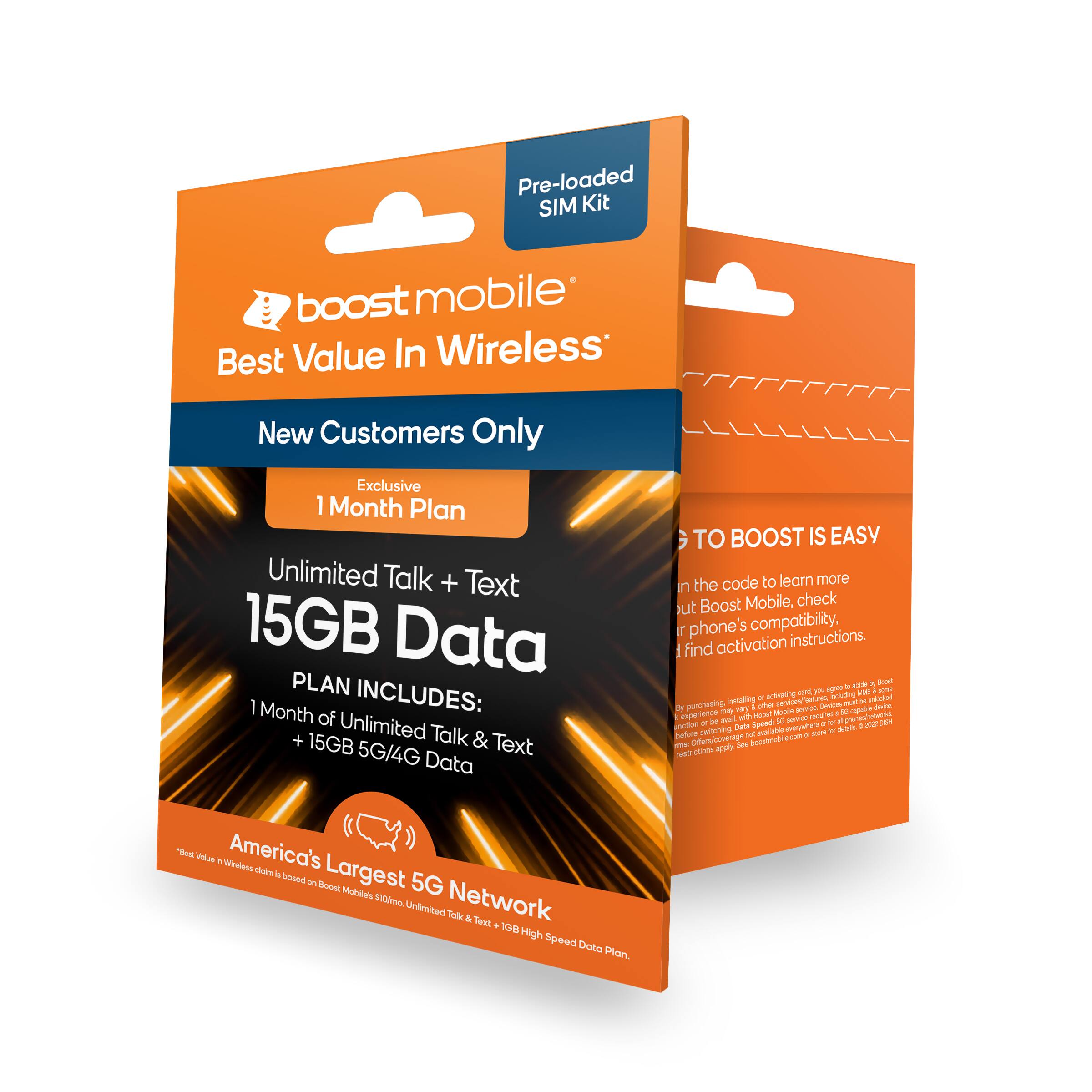 How Much Is A Boost Mobile Sim Card Kit Best Buy: Boost Mobile 1 Month 15GB Plan SIM Card Kit BMDPDSHTSIMENR02