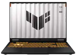 ASUS - TUF Gaming F16 16" FHD+ 165Hz - Intel Core i7-14650HX - 16GB Memory - NVIDIA GeForce RTX 5050 - 512GB SSD - Jaeger Gray - Front_Zoom