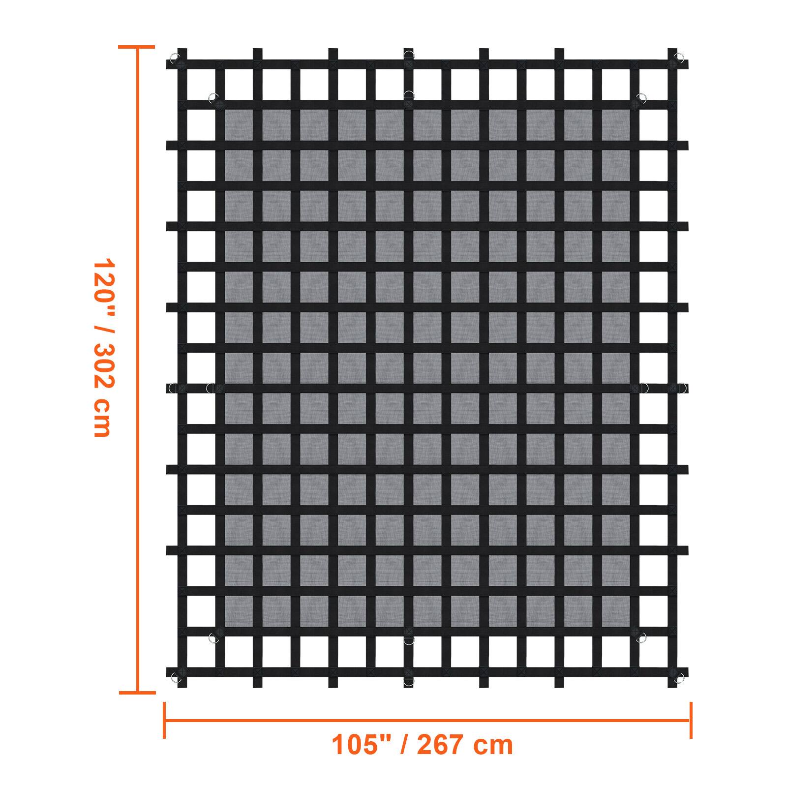 120" / 302 cm  
105" / 267 cm
