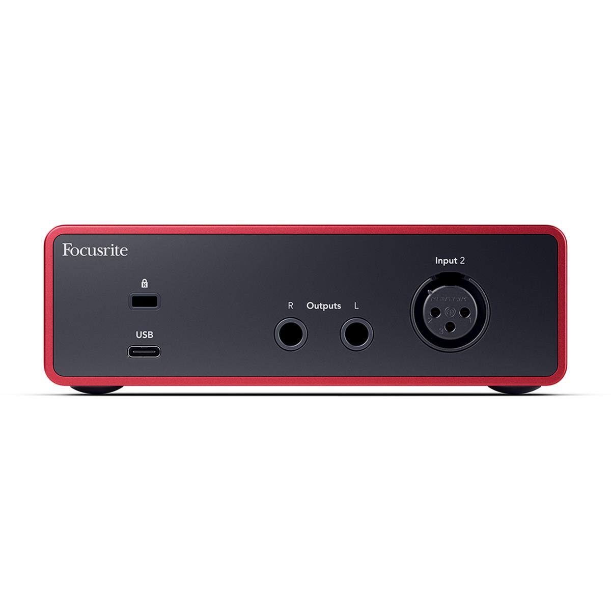 Focusrite Input 2 A R Outputs L 0 cTC USB
