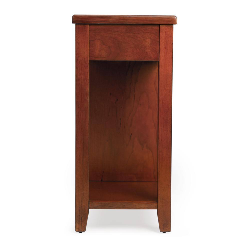Back. Butler Specialty - Kelton 4 Drawer Side Table - Medium Brown.