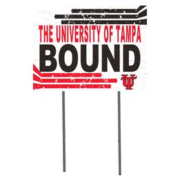 Jardine - Tampa Spartans 18" x 24" Bound Yard Sign - White