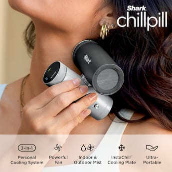 Shark ChillPill 3 in 1 Personal Cooling System with Fan Shark ChillPill 3 in 1 Personal Cooling System with Fan
