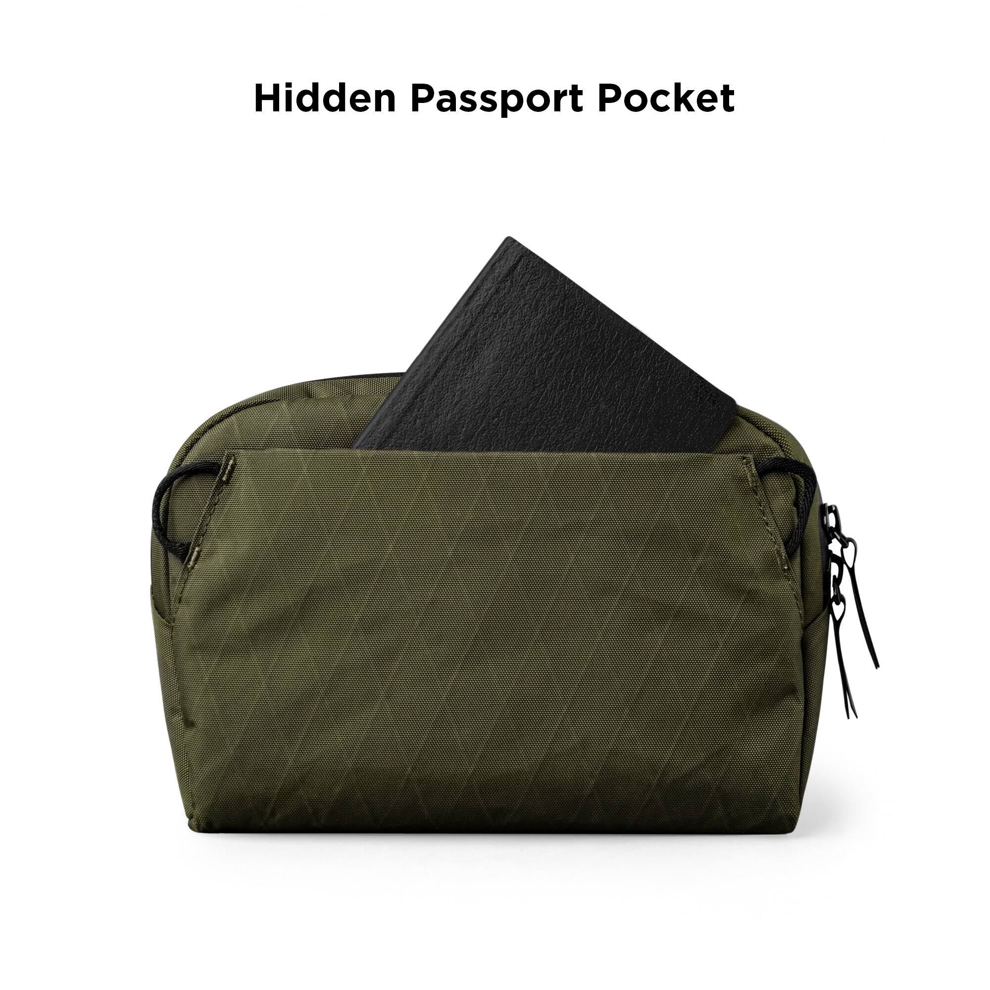 Hidden Passport Pocket