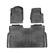 Front. VEVOR - Automotive Floor Mats, Fits for 2015-2024 Ford F-150 (Includes 2022-2024 Lightning) SuperCrew with Carpet - Black.
