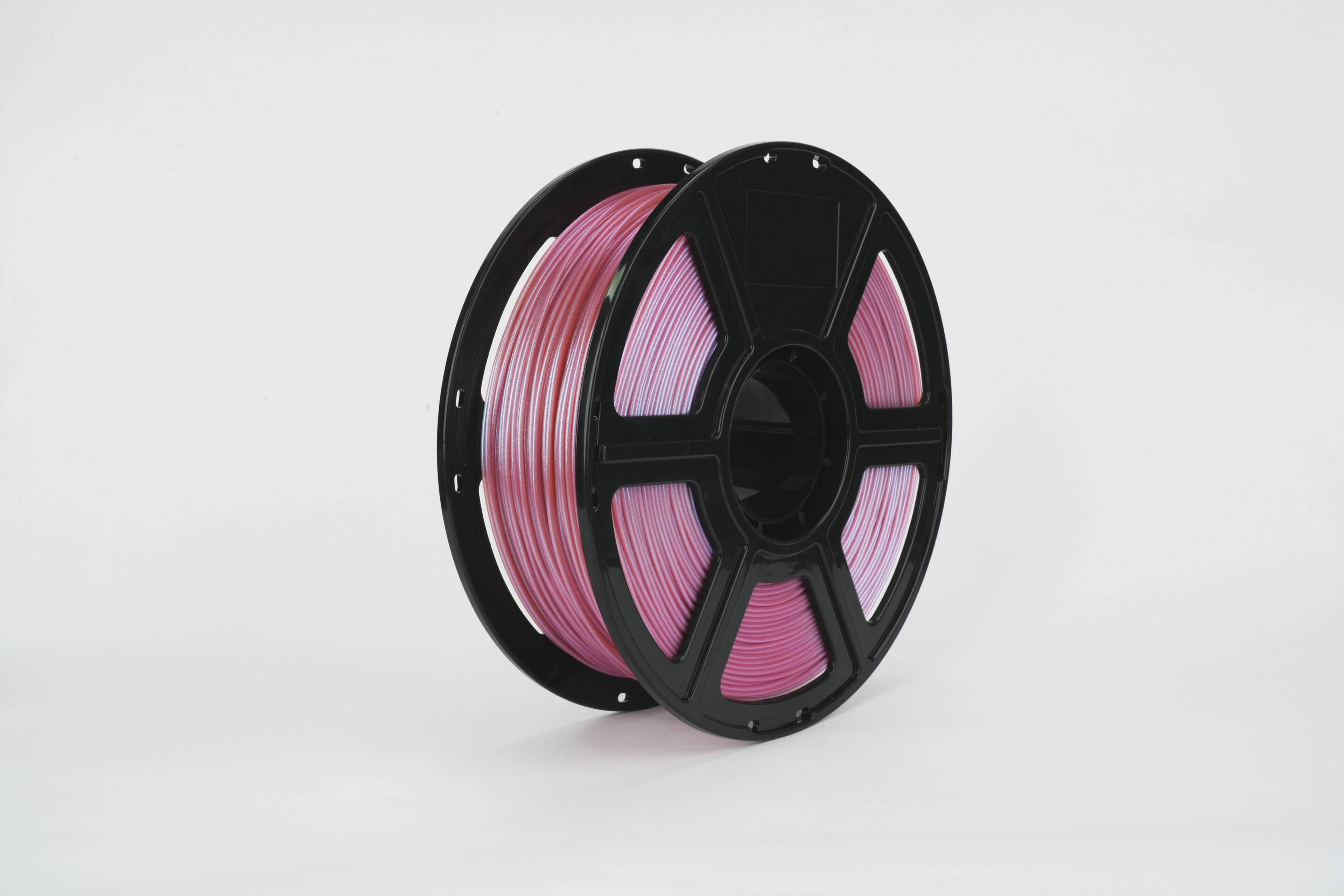 Angle. Flashforge - HS PLA Multicolor - Rose Quartz.