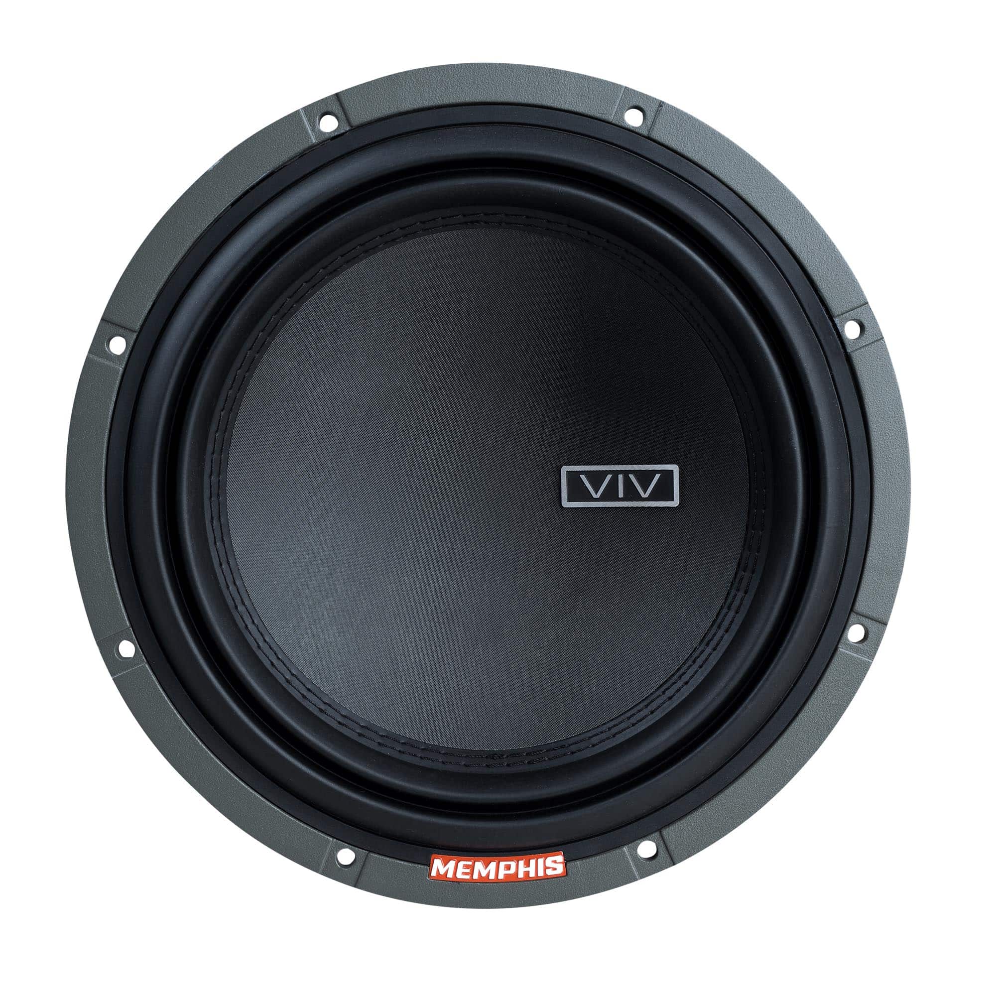 Memphis Car Audio - Memphis Audio VIV1012 10" VIV Subwoofer with FLEX Selectable Impedance 1Ω or 2Ω - Black/Gray