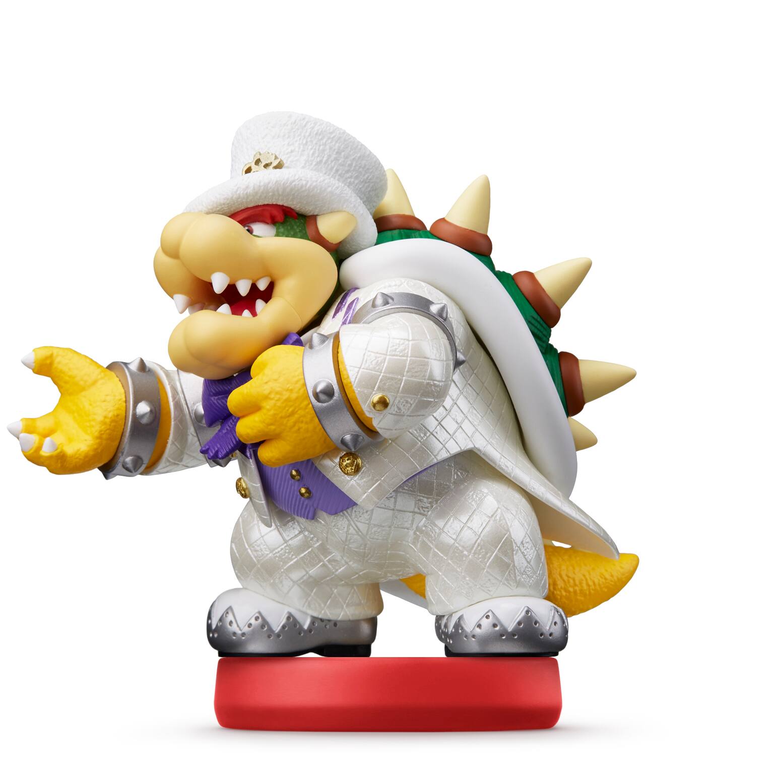 Alt View 11. Nintendo - amiibo - Bowser (Wedding Outfit) - Super Mario Odyssey Series - Multi.