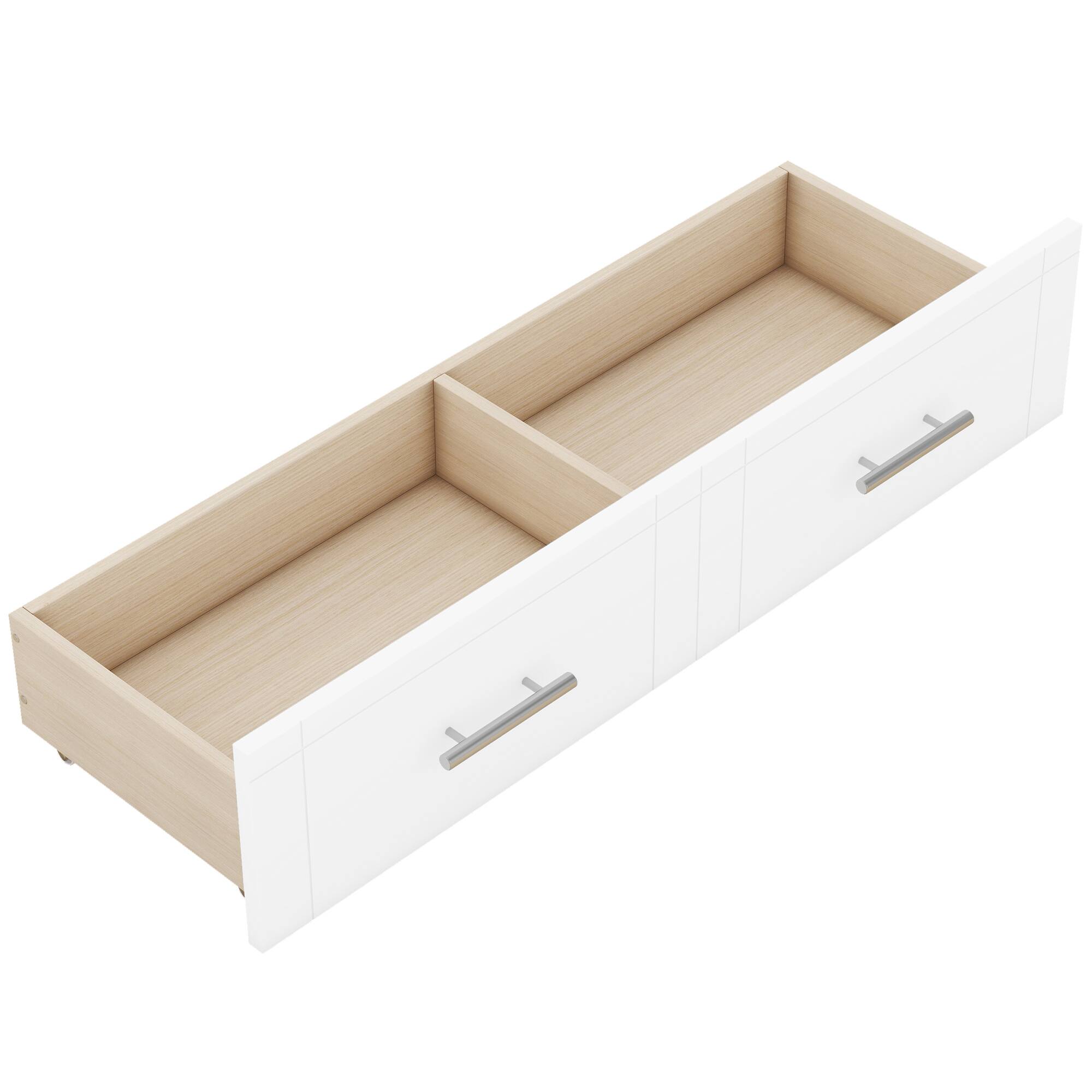 Alt View 8. Tiramisubest - Queen Size Murphy Bed, White - Space - saving for Small Spaces - White.