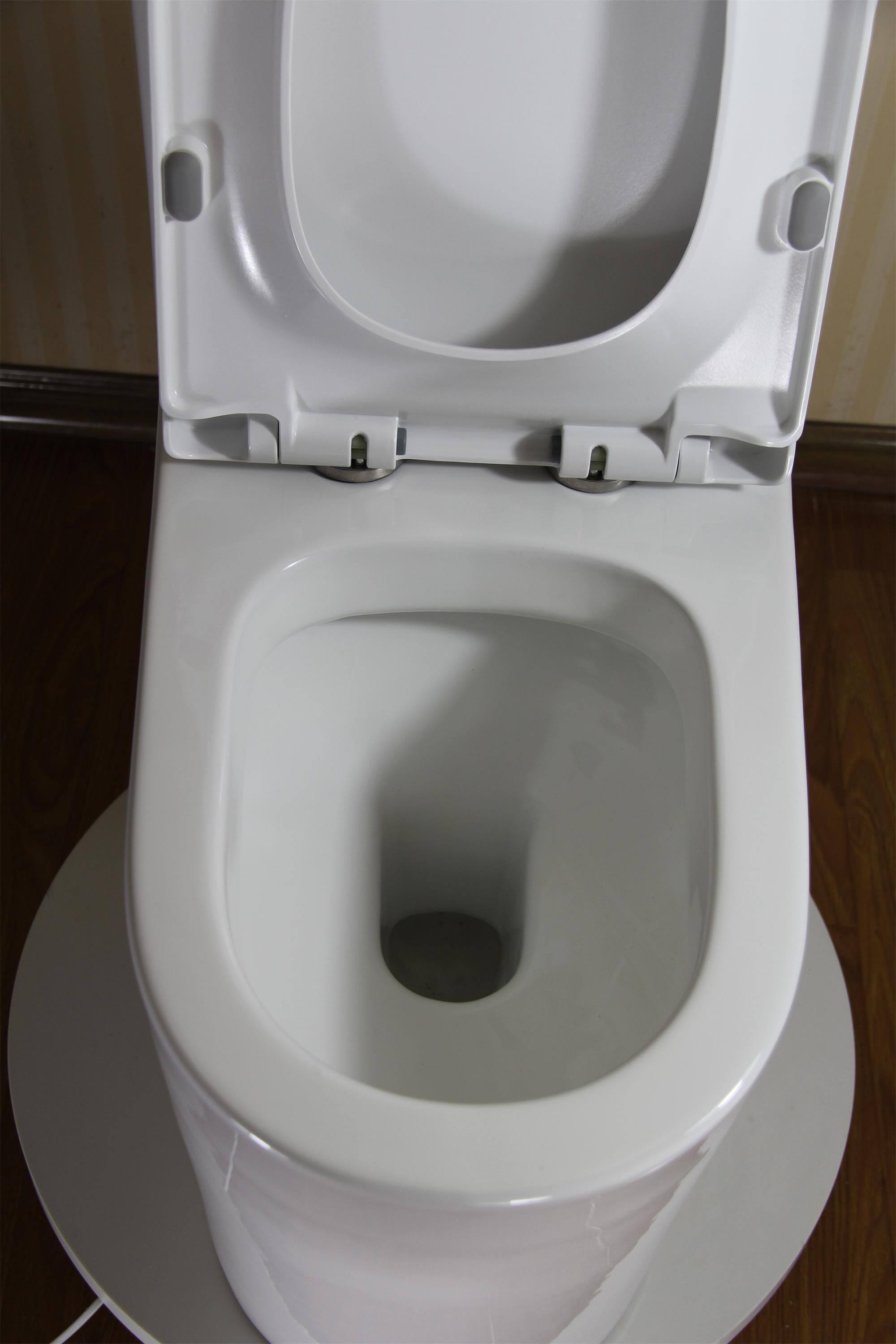 Alt View 4. Boyel Living - Upflush Toilet For Basement 600W Macerating System Dual Flush 1725 ADA Comfort Soft Close Seat 3 Water Inlets White - White.
