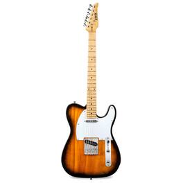 Lyxpro - 39” Electric Guitar TL Series, Solid Body Guitar W/3-Way Switch & Tone Controls - Sunburst