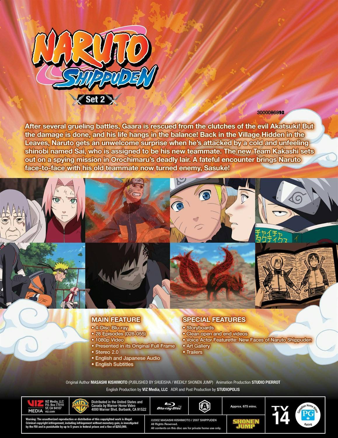 Naruto Shippuden: Set 2 (Box Set) [Blu ray] [Standard] - Best Buy