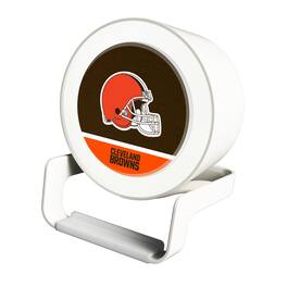 Keyscaper - Cleveland Browns Night Light Wireless Charger And Bluetooth Speaker - Multicolor
