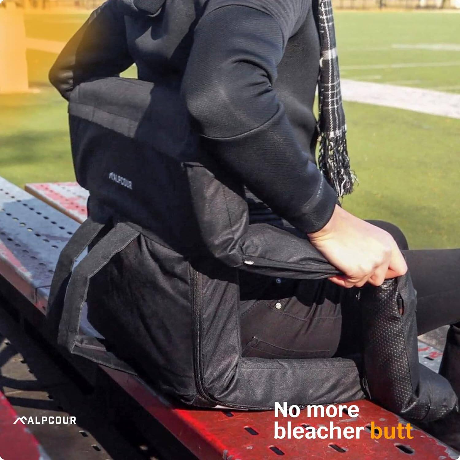 No more bleacher butt

ALPCOUR