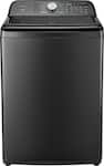 Insignia™ - 4.1 Cu. Ft. Top-Load Washer with ColdMotion Technology - Metallic Gray