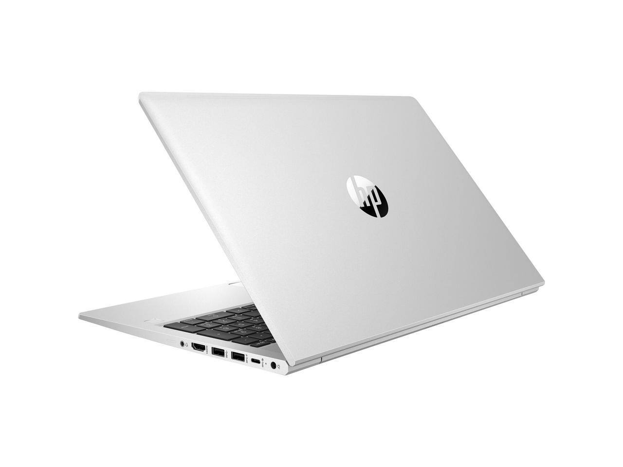 Alt View 1. HP - HP 450 G9 Laptop Intel Core i5-1235U 1.3GHz 8GB Memory 256GB NVMe 15.6" FHD Windows 11 Pro 64-bit - Silver.