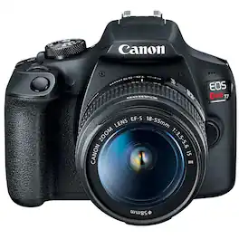 Bundle - Canon - EOS Rebel T7 24.1MP DSLR Camera with EF-S 18-55mm f/3.5-5.6 IS II Lens