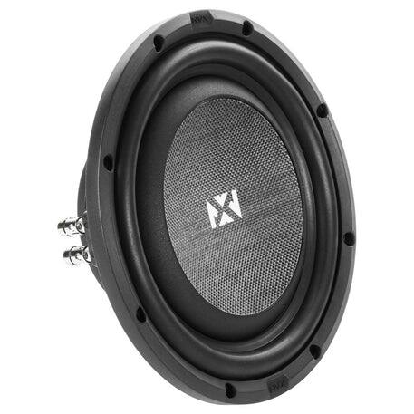 Alt View 1. NVX - 2007-2013 Silverado/Sierra Crew Cab Bass Package - Dual 10" Sealed Subwoofer Enclosure & Amplifier Bundle - Black.