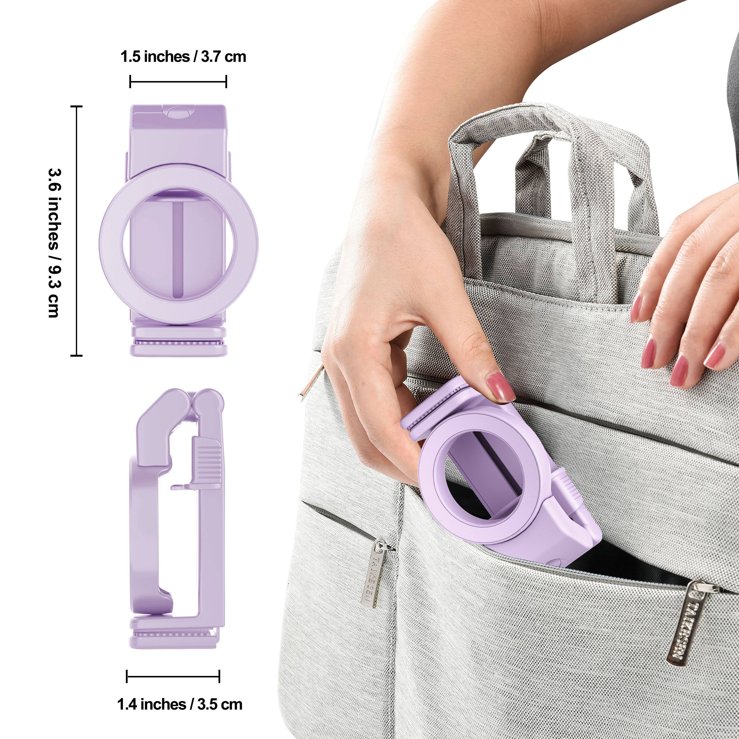 3.6 inches / 9.3 cm  
1.5 inches / 3.7 cm  
1.4 inches / 3.5 cm