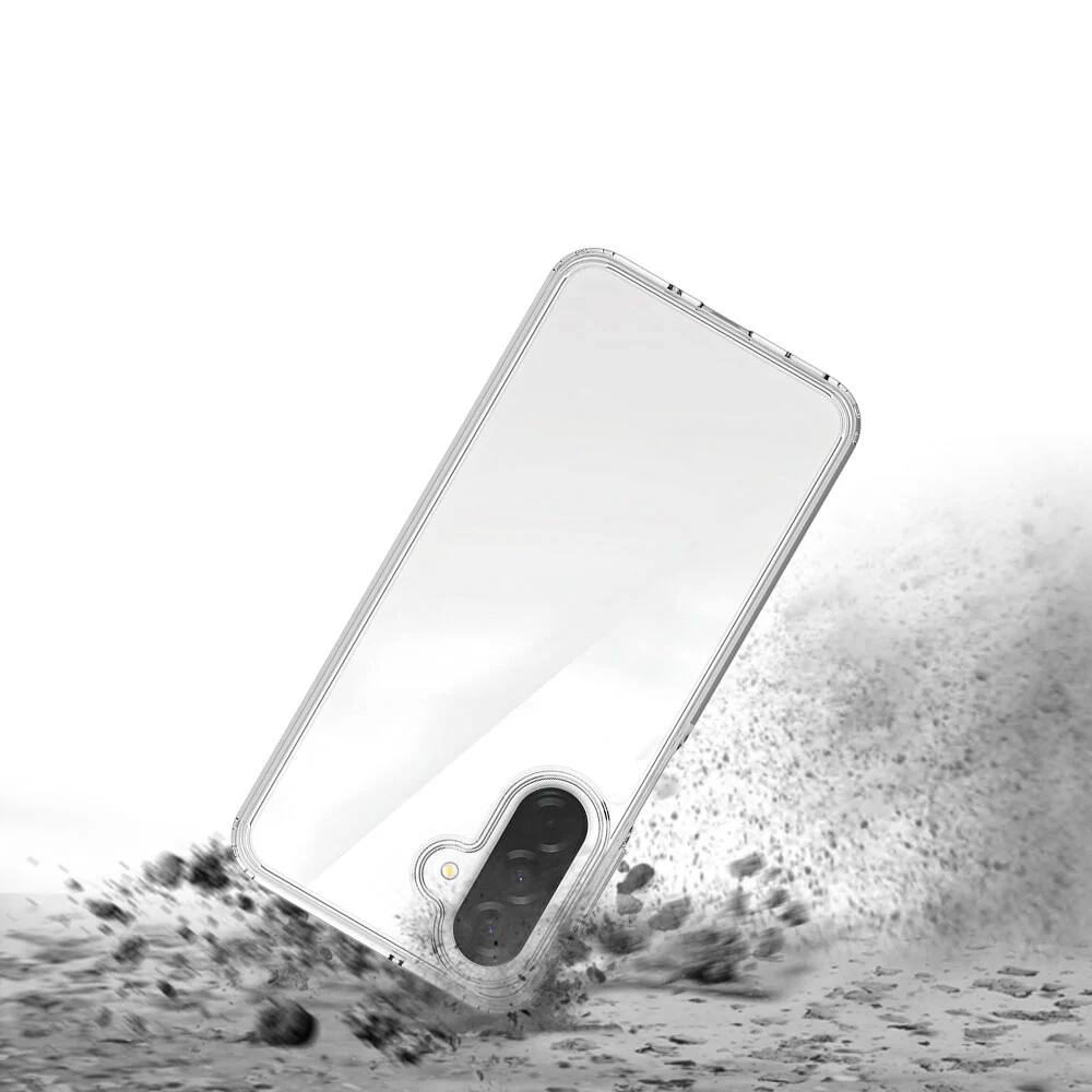 Back. Entronix - Entronix Case Compatible with Galaxy A17 - [Hard Back] Clear Cover - Clear.