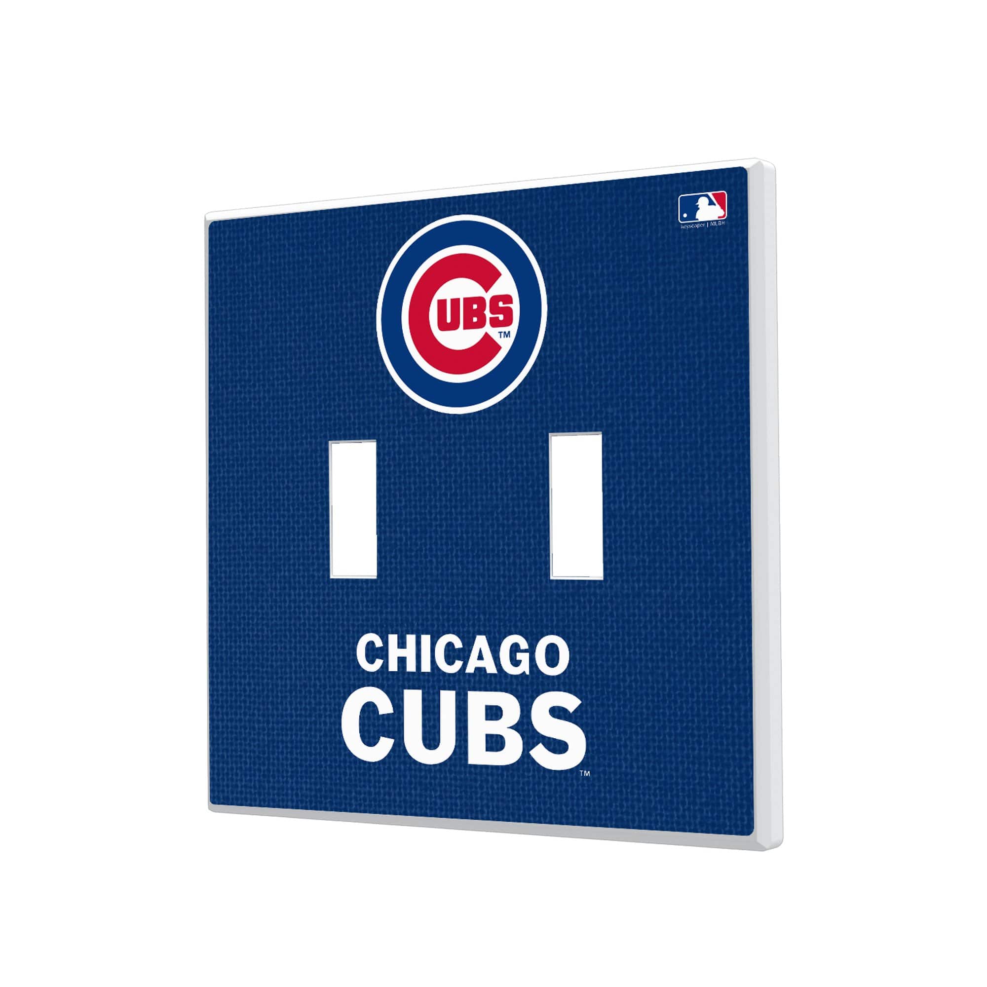 Keyscaper - Chicago Cubs Solid Design Double Toggle Light Switch Plate - Multicolor price history on PriceWatchPro