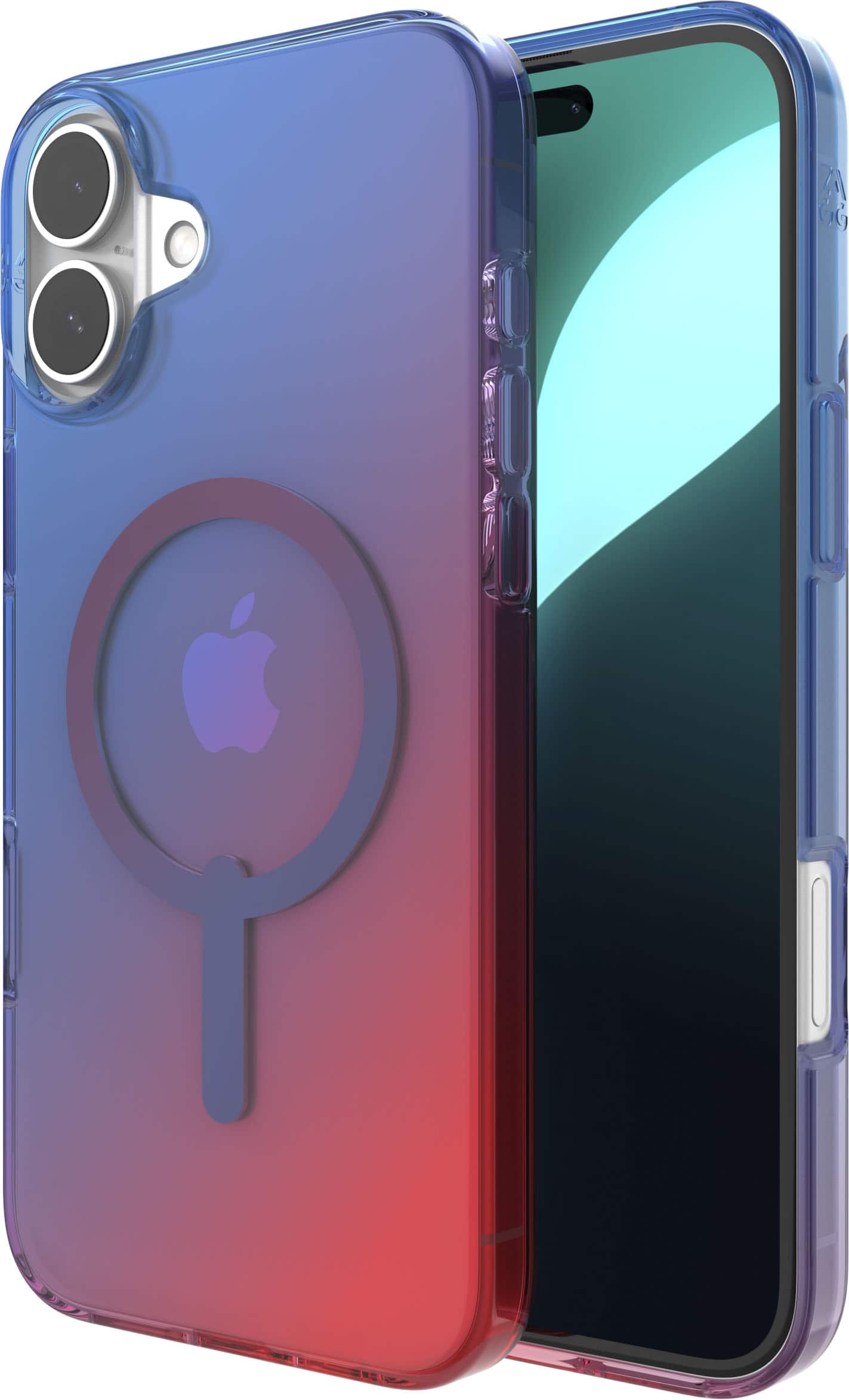 Alt View 15. ZAGG - Tokyo Snap Case for Apple iPhone 16 Plus - Iridescent.