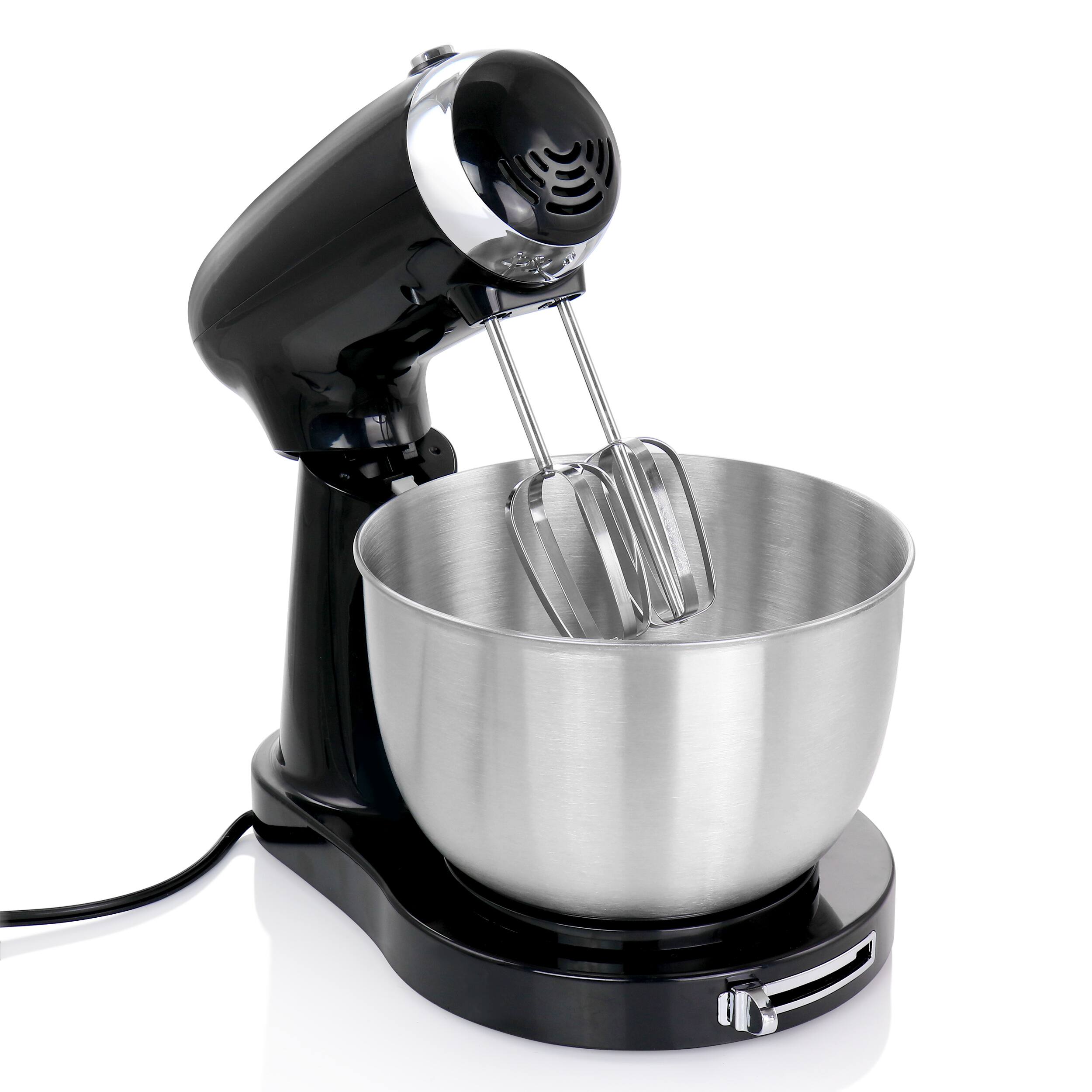 Alt View 1. Better Chef - Better Chef 350 Watt MegaMix Stand Mixer in Black - Black.