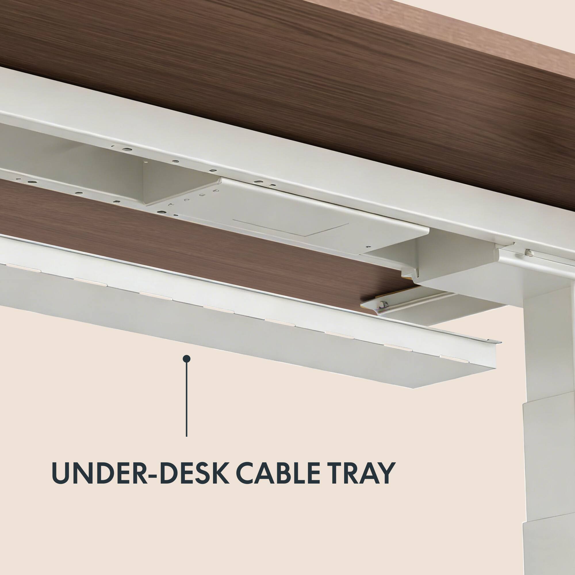 UNDER-DESK CABLE TRAY