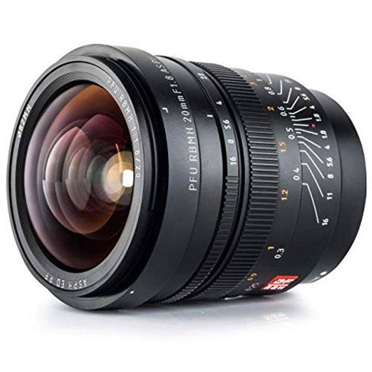 PFU RBMH 20mm F1.8 20mm - 4 5.6 RBMH tO 16 PFU as a 42 2 6 + 0.6 1.8 0.5 o 1.6 15 4 5.6 0.4 o 1.2 11 16 R.F ED ASPY 0.3 E RN