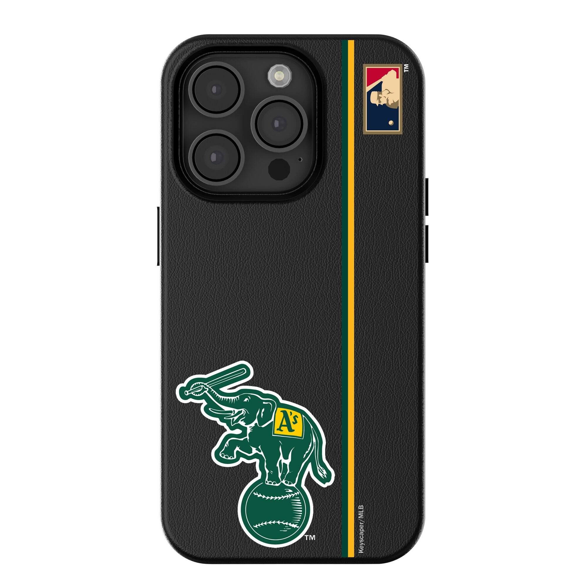Keyscaper - MLB - Athletics 1988 Logo iPhone Magnetic Bump Case - 15 Plus - Black price history on PriceWatchPro