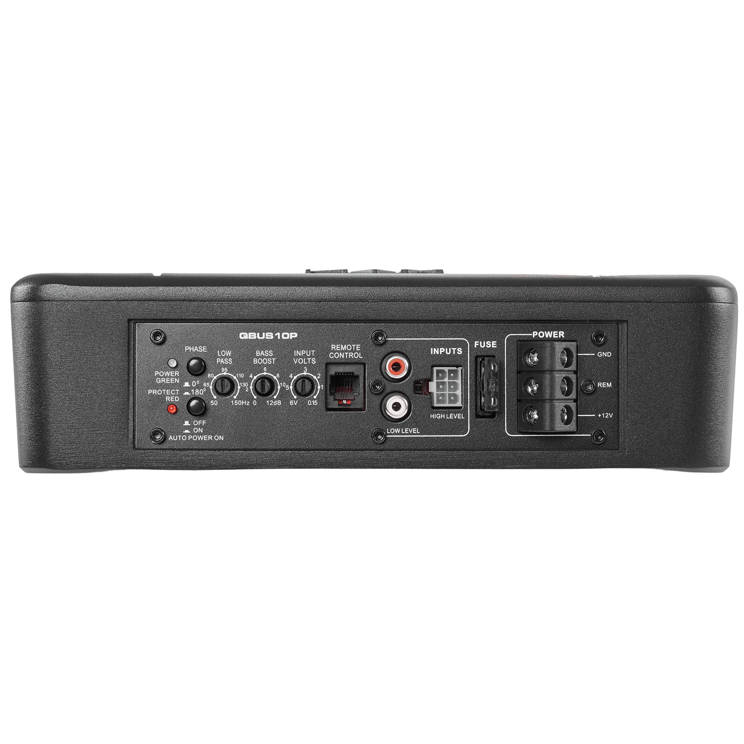 GBUS10P  
PHASE LOW BASS INPUT CONTROL PASS HOOK VOLTS  
1 POWER - An + A 1 1 GREEN go an : PROTECT 180 RED 50 SOM2 1 1200 a - FUSE INPUTS 1 POWER OND REM . OFF ON AUTO POWERON LOW LEVEL HIGH LEVEL +12V