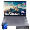 A Fingerprint Backlit Keyboard Copilot ThinkPad T14 Gen 5 intel CORE ULTRA 155U 7
Windows 11 Pro
ThinkPad T-HUB