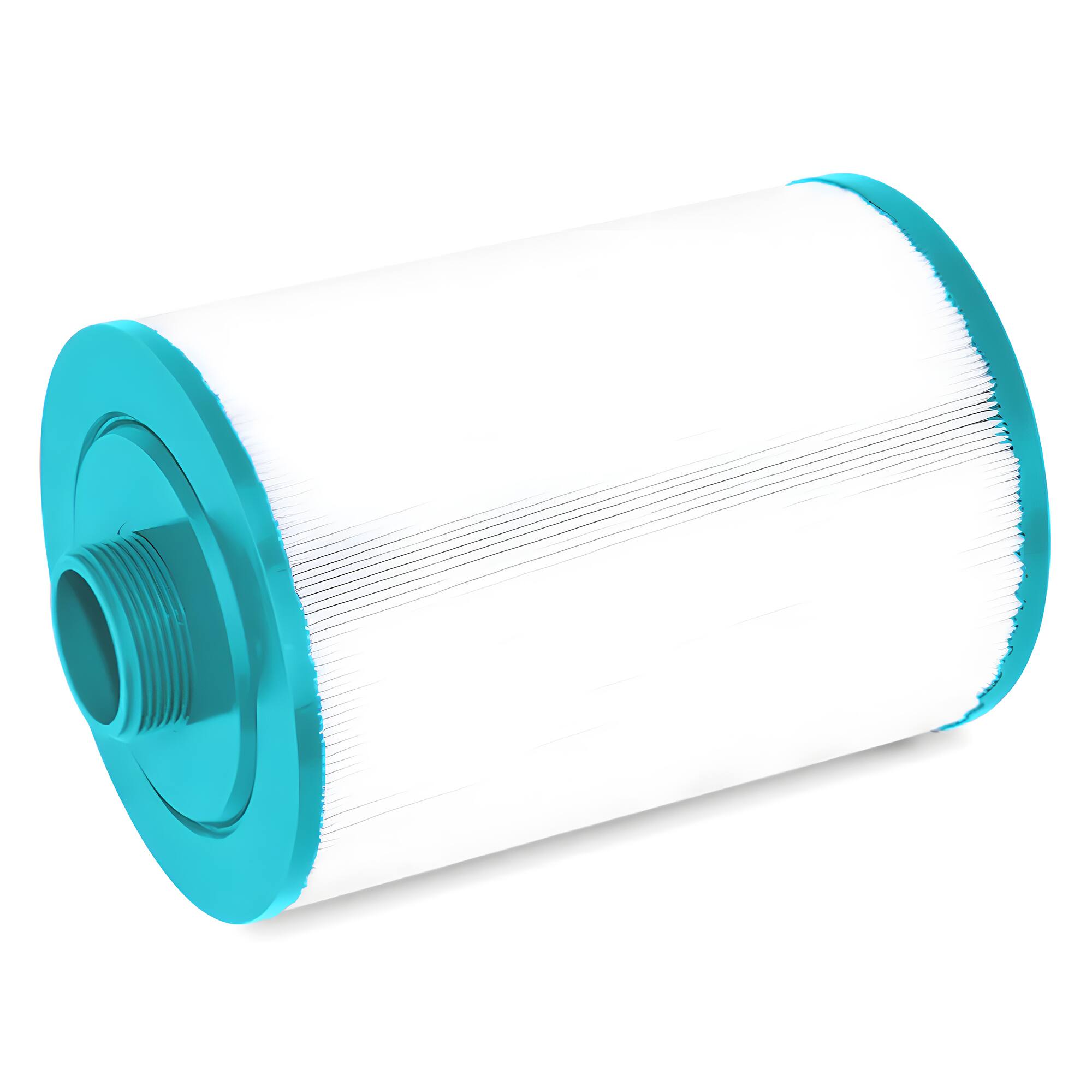 Alt View 4. Hurricane - Hurricane Advanced Spa Filter Cartridge for Pleatco, Unicel, Filber, Sunrise Spa - White.