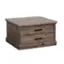 Angle. Sauder - Aspen Post Coffee Table Peb Pin - Pebble Pine.