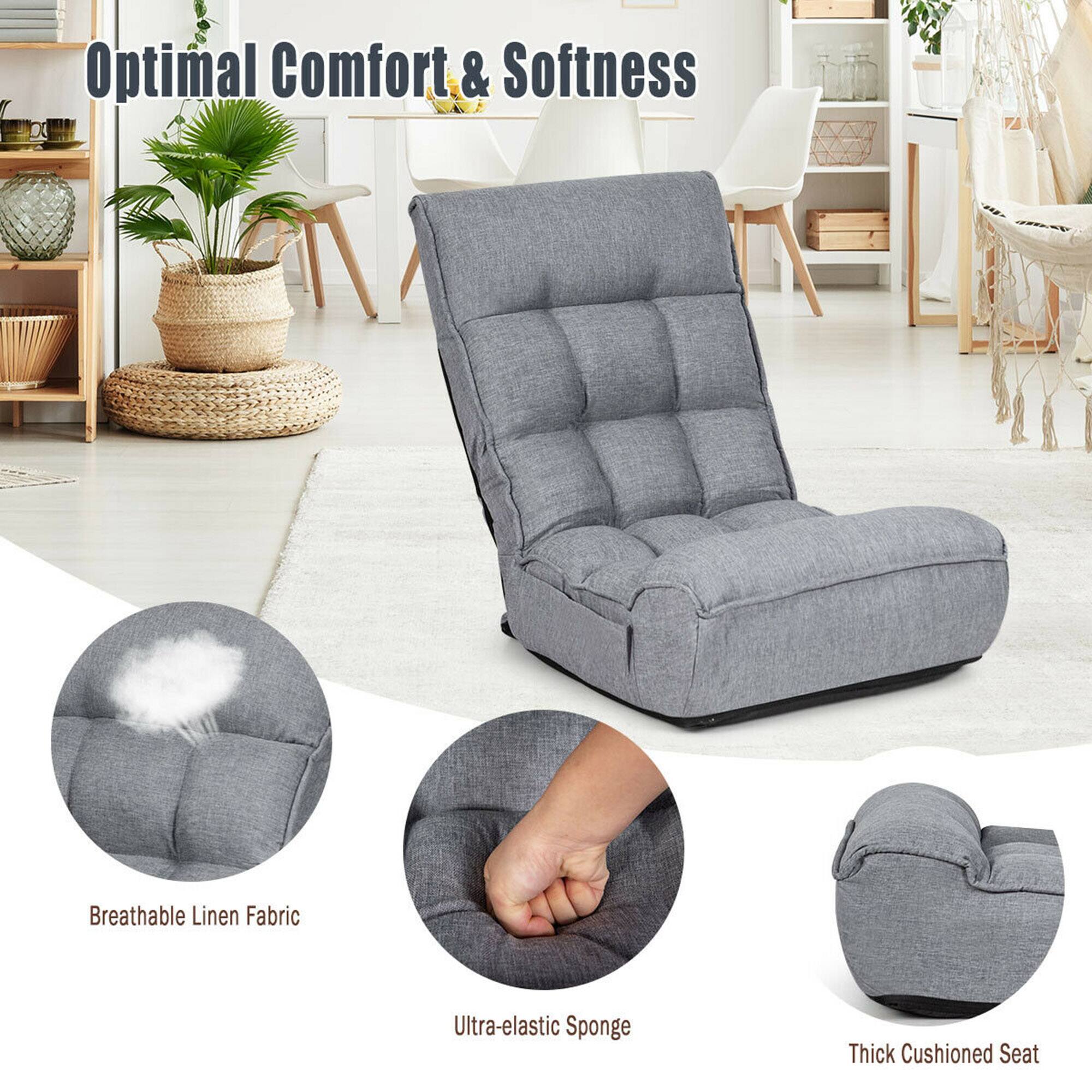 Optimal Comfort & Softness

- Breathable Linen Fabric
- Ultra-elastic Sponge
- Thick Cushioned Seat