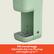 Fits travel mugs
Adjustable drip tray fits mugs with heights up to 7"