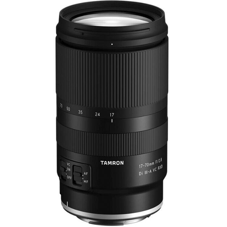 70 50
35
24
17

VC ON OFF
AF MF

TAMRON
17-70mm F/2.8 VC RXD Di III-A