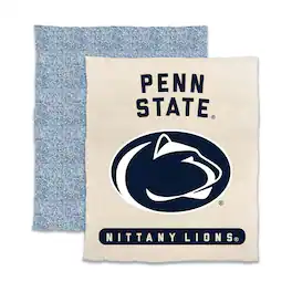 Logo Brands - Penn State Nittany Lions 50" x 60" Luxe Dreams Throw Blanket - Oatmeal