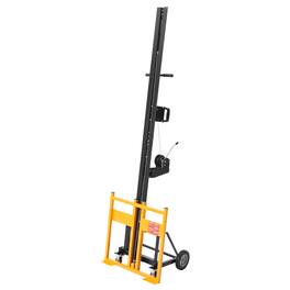 VEVOR - Drywall Lift, Heavy-Duty 150 lbs Sheetrock Hoist for Wall Installation, One Person Drywall Installation, 4 x 16 ft Max - Black,Yellow