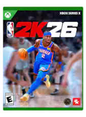 XBOX SERIES X NBA 2K26 Loves THUNDER 26 AGE EVERYONE E ESRB