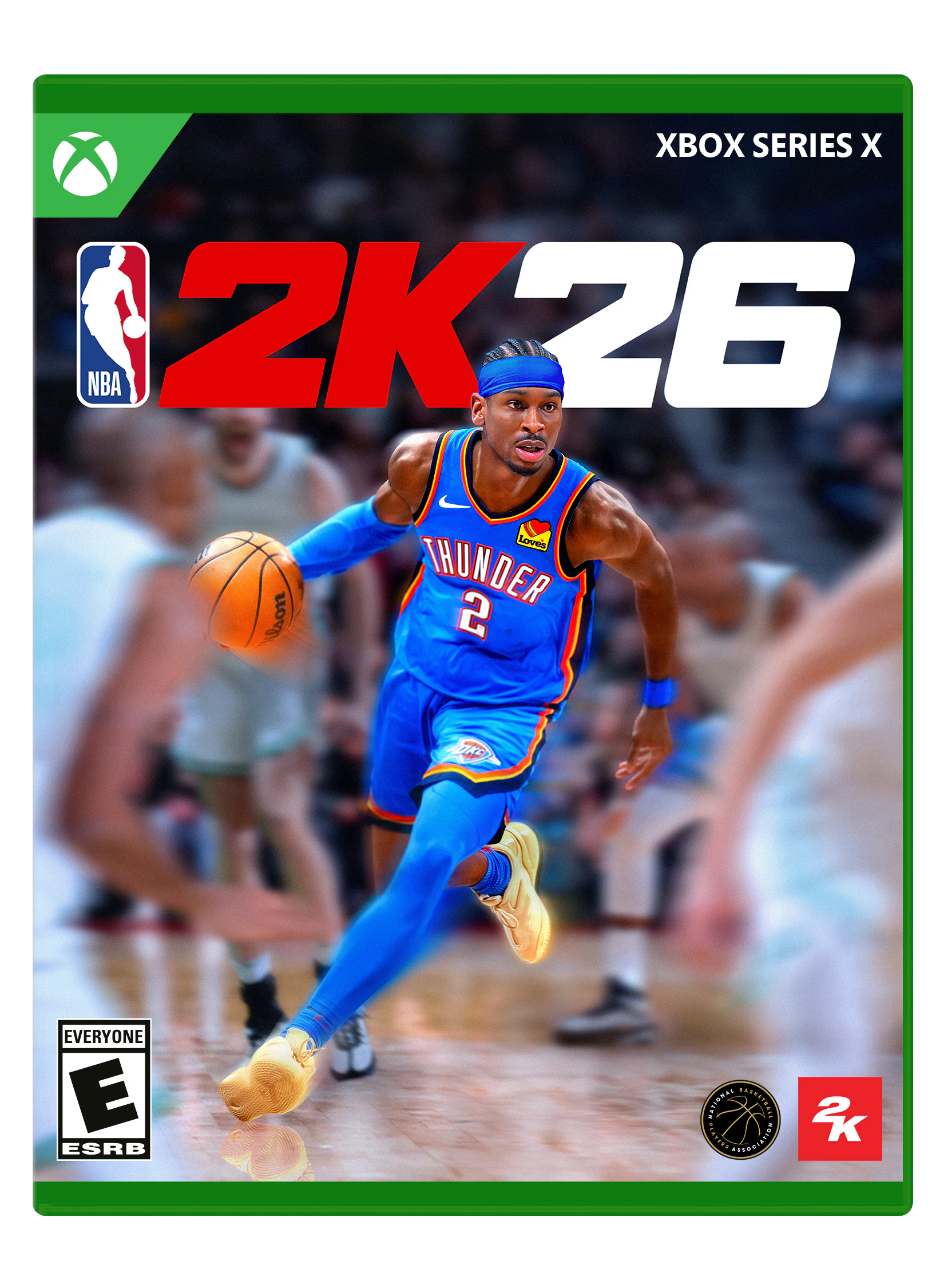 XBOX SERIES X NBA 2K26 Loves THUNDER 26 AGE EVERYONE E ESRB - E (Everyone)