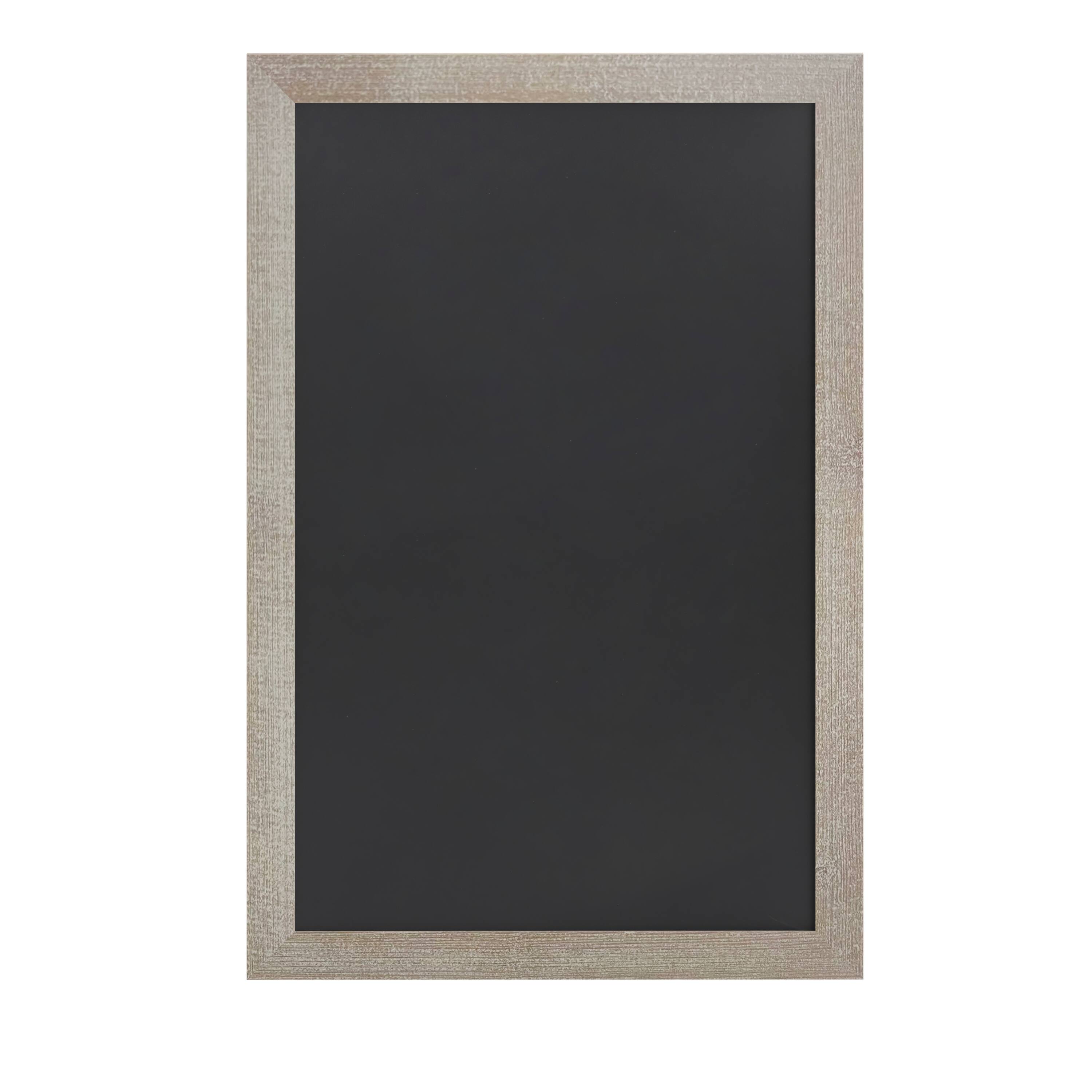 Alt View 9. Emma + Oliver - Burke Framed Decorative Wall Hanging Chalkboard with Magnetic Surface and Eraser for Weddings, Parties, Showers and More - Weathered Brown.