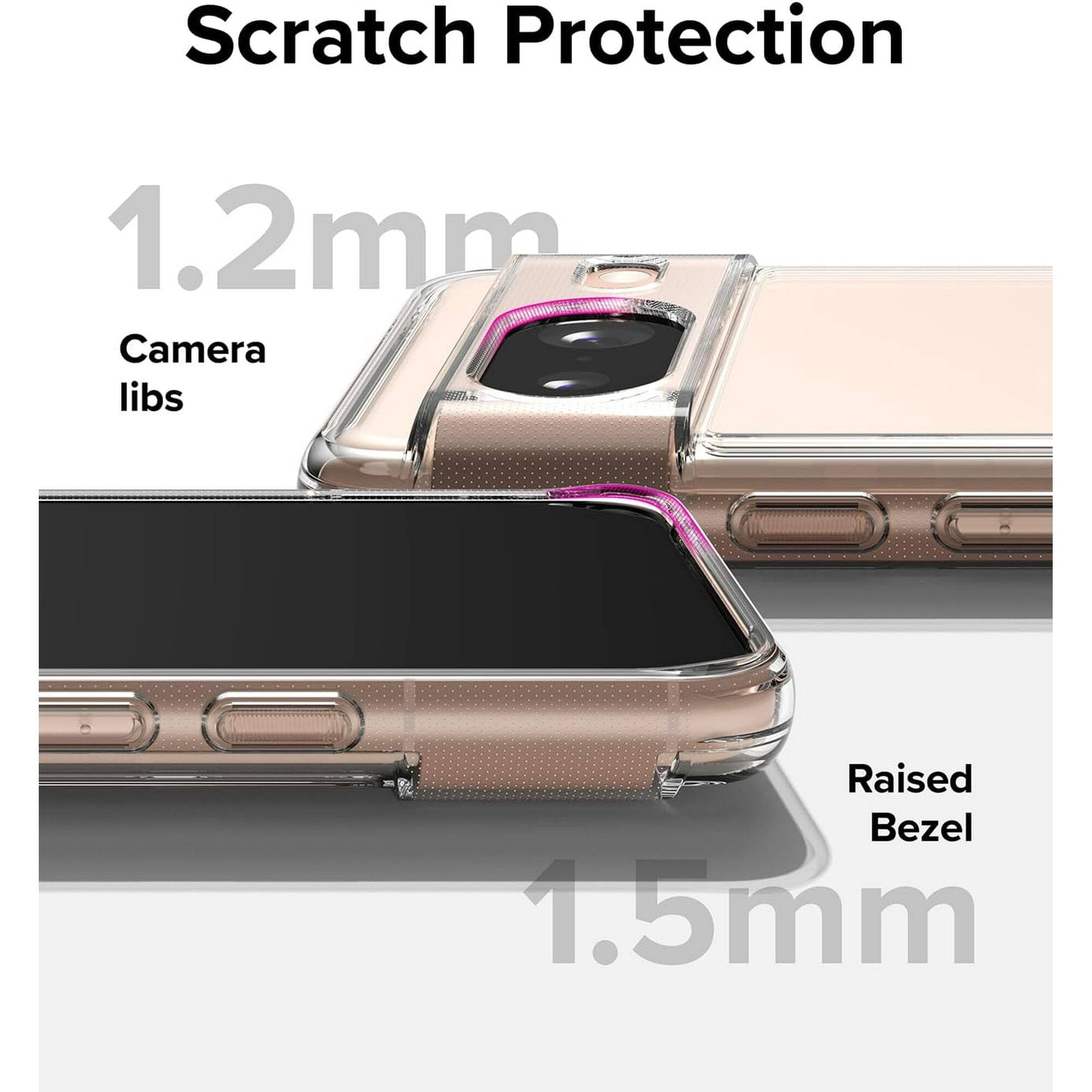 Scratch Protection, 1.2mm Camera libs, Raised Bezel 1.5mm