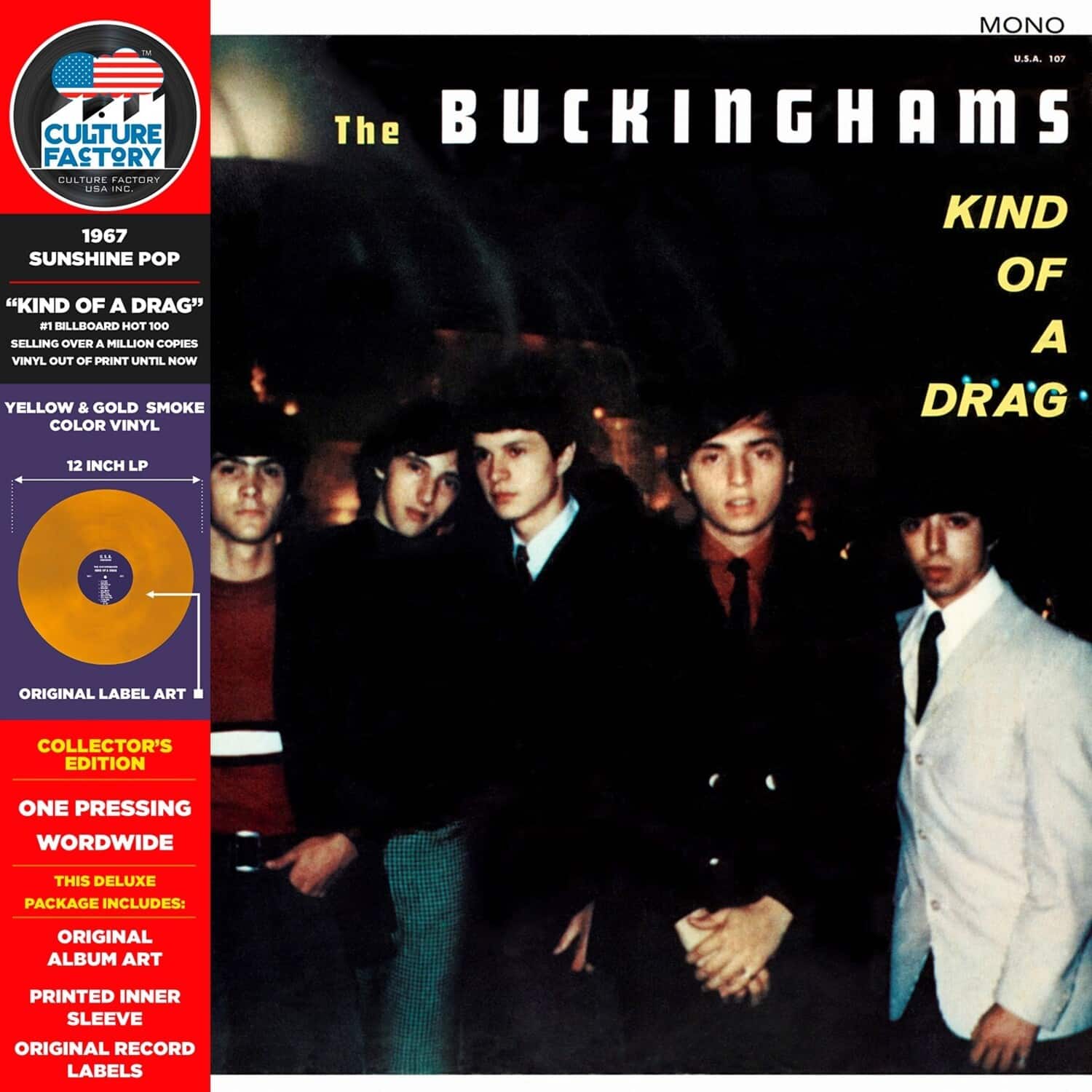 The Buckinghams - Kind of a Drag  - VINYL LP